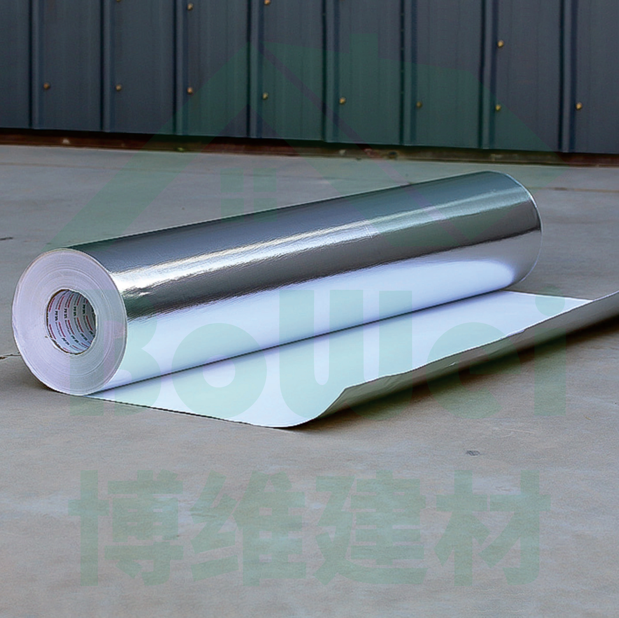 铝箔隔热膜，铝箔隔热防水卷材，铝箔隔热反射膜，覆易卷材 