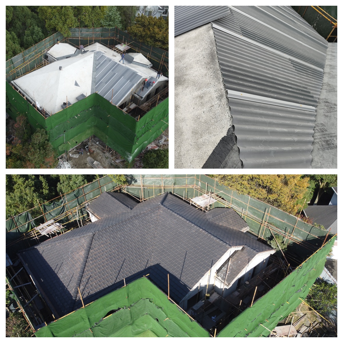 易方绿建｜博维授权施工团队，别墅屋面翻新行业标杆